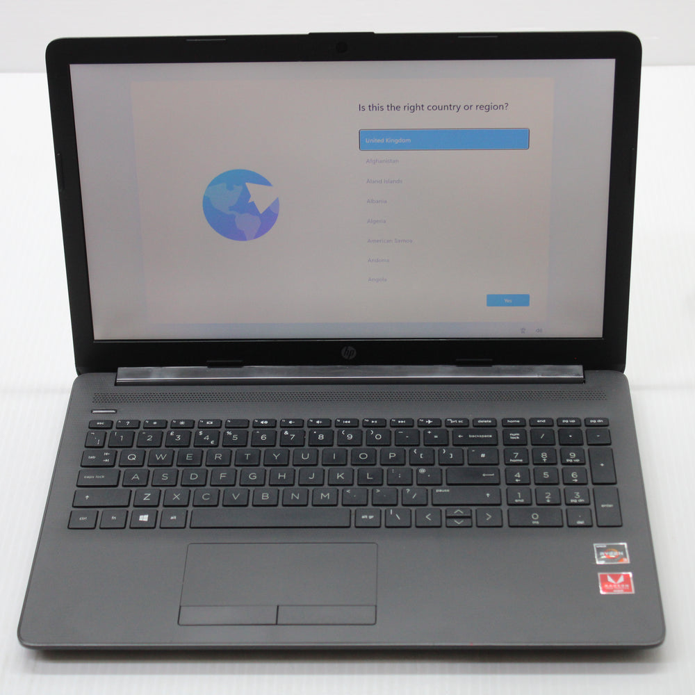 HP NoteBook 255 G7 15.6 inch 8GB RAM 256GB SSD AMD Ryzen 3 2200U Windows 11