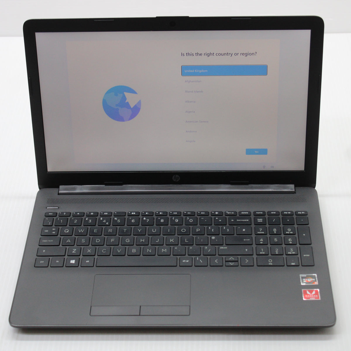HP NoteBook 255 G7 15.6 inch 8GB RAM 256GB SSD AMD Ryzen 3 2200U Windows 11