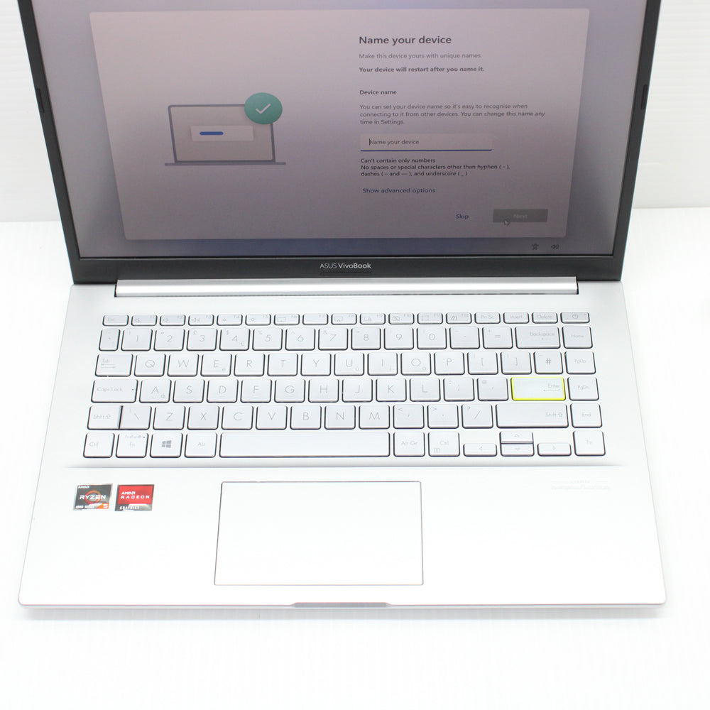 ASUS VivoBook Ryzen 5 Laptop Windows 11 14 8GB RAM 256GB NVMe SSD 4500U M413I