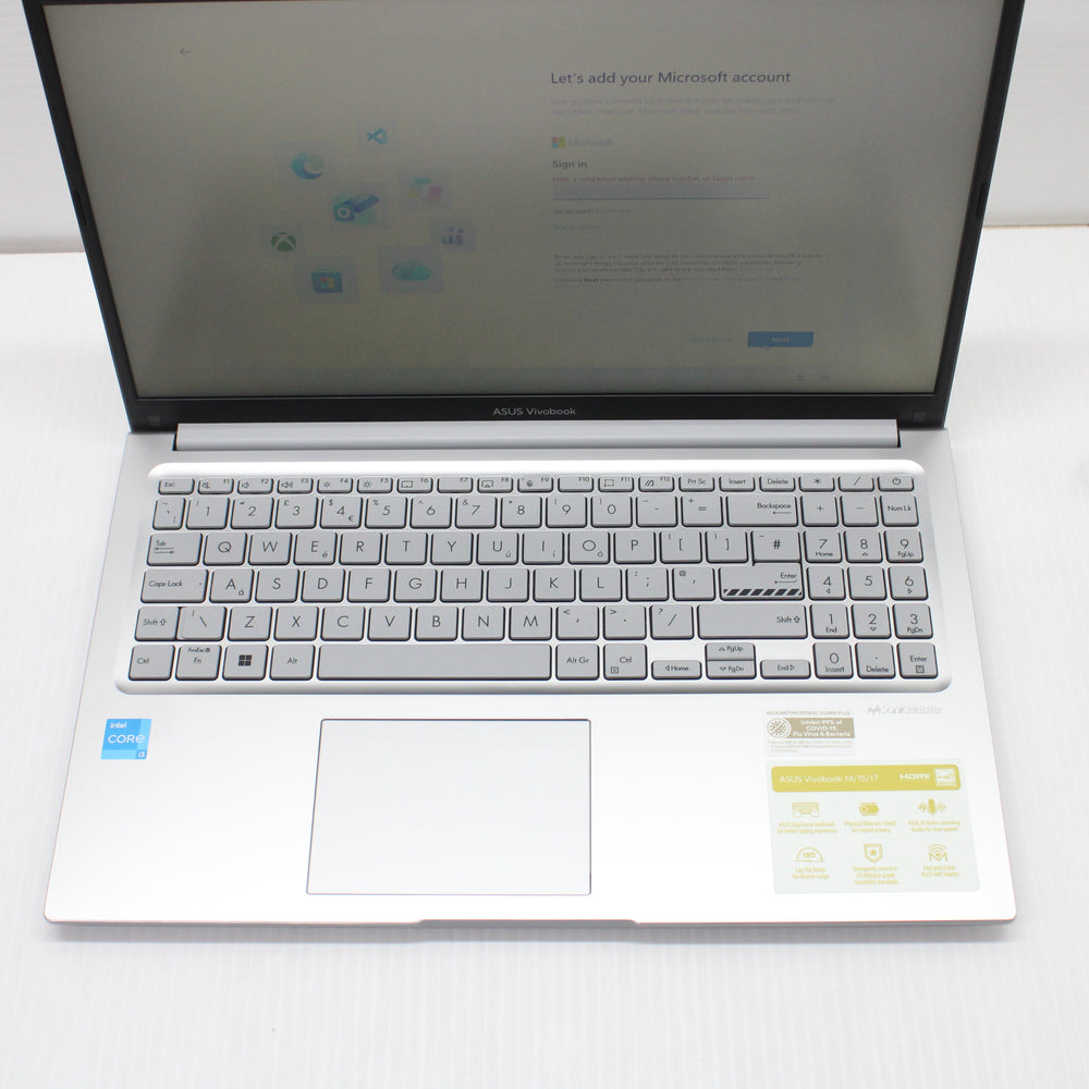 ASUS VivoBook X1504VA Windows 11 Laptop 8GB 512GB NVMe SSD Intel Core i3 1315U