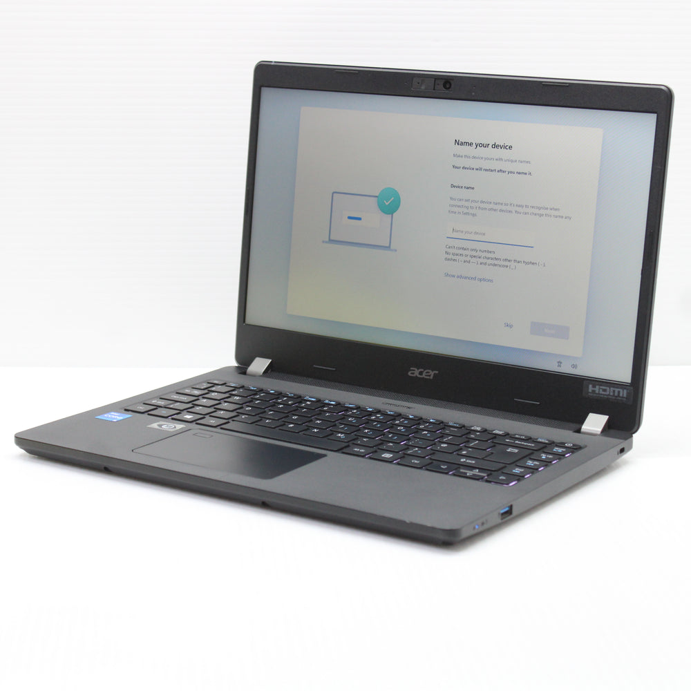 Acer TravelMate i5 Laptop Widnows 11 8GB RAM 256GB NVMe SSD Intel  i5 1135G7
