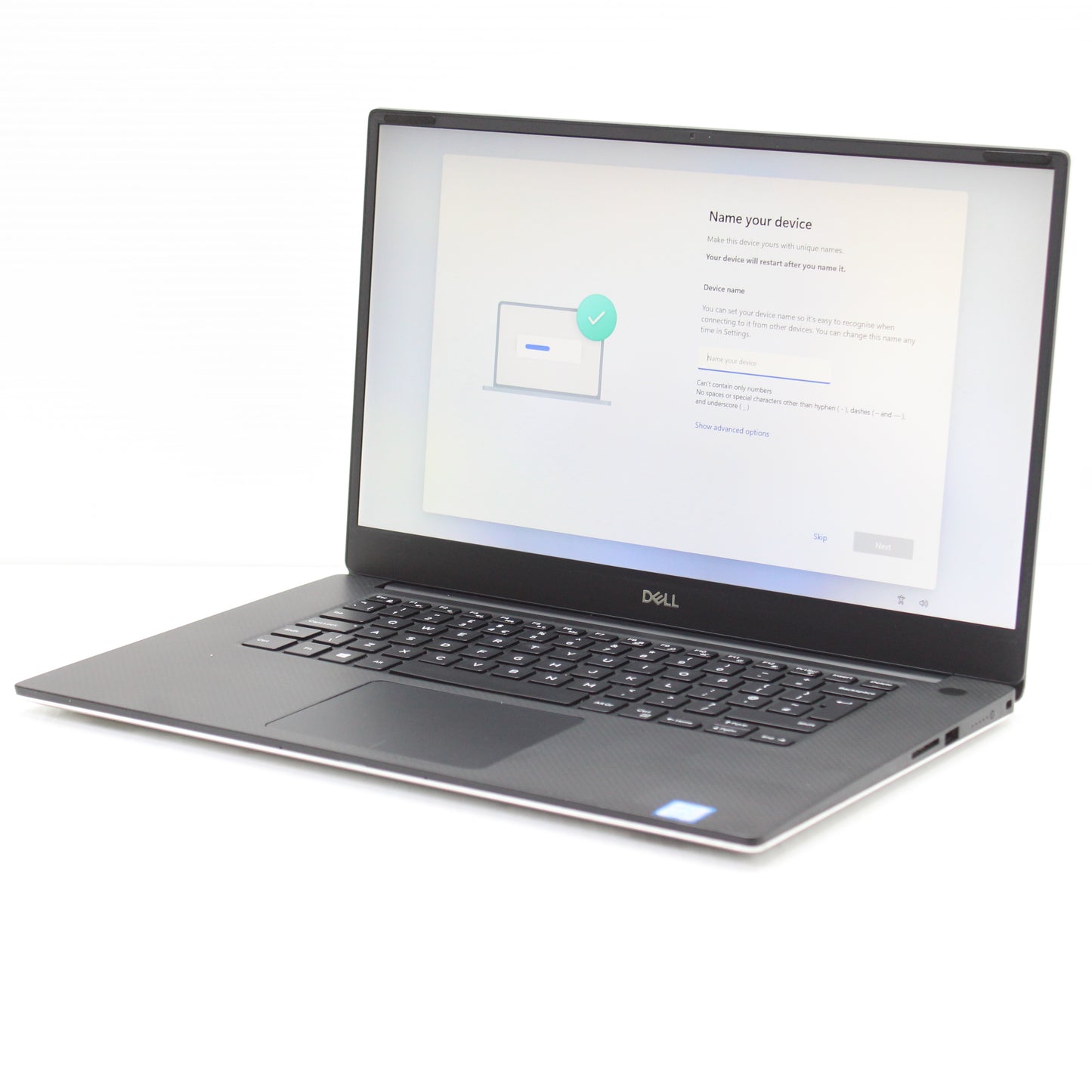 Dell XPS 15 7590 i5 Laptop Windows 11 15.6 8GB RAM 256GB NVMe SSD Intel 9300H