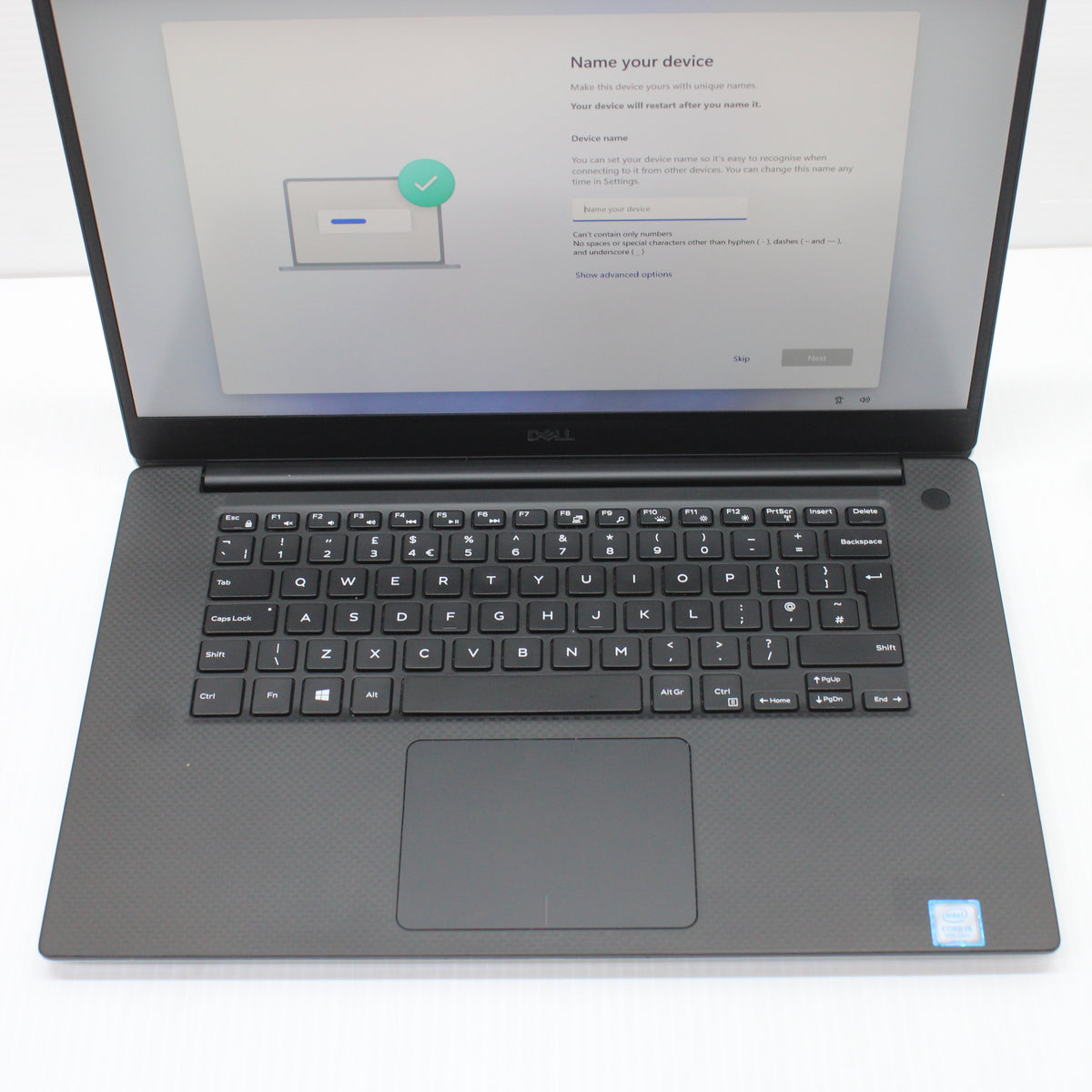 Dell XPS 15 7590 i5 Laptop Windows 11 15.6 8GB RAM 256GB NVMe SSD Intel 9300H