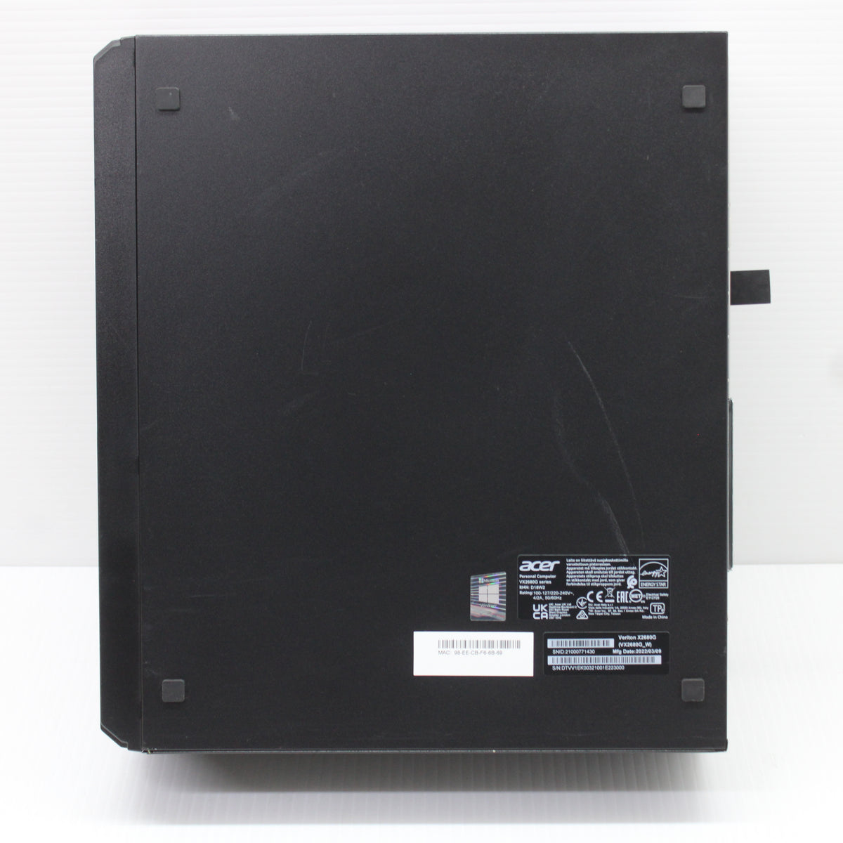 Acer Veriton X2680G i5 Windows 11  PC 8GB RAM 256GB NVMe SSD Intel 11400 WiFi