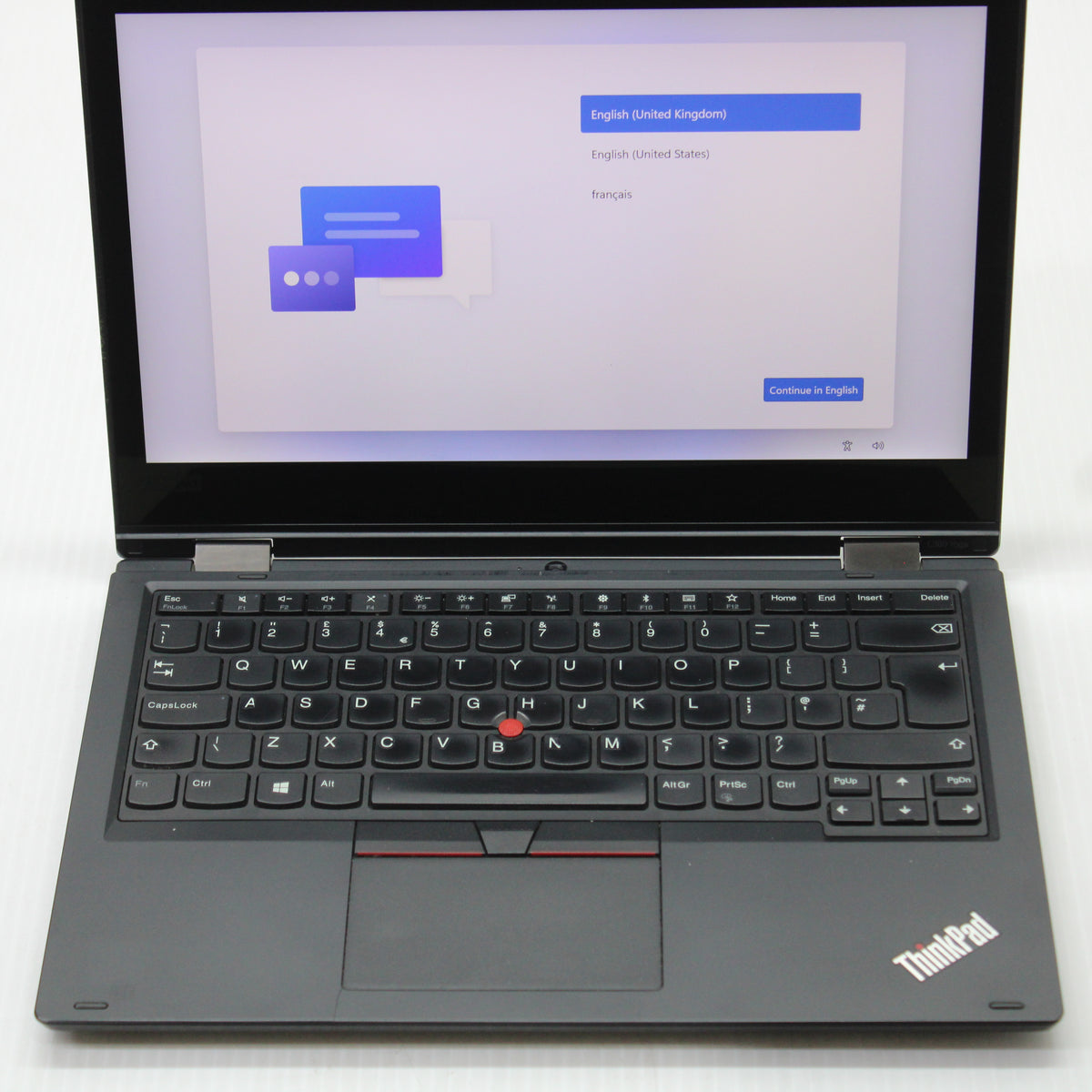 Lenovo ThinkPad L380 Yoga 2 in 1 Touch 13.3 in 8GB RAM 128GB SSD Intel i3 8130U