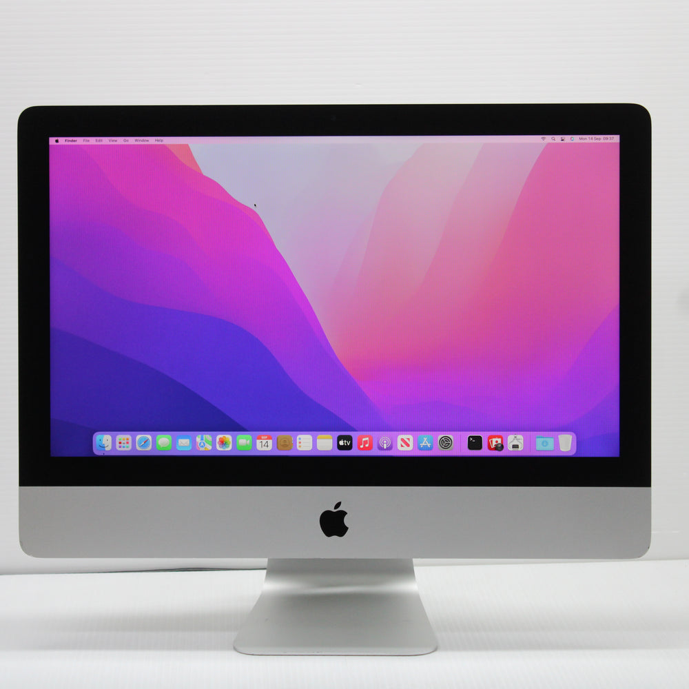 Apple iMac i5 (21.5-inch, 2015) 16GB RAM 256GB SSD Intel 5575R macOS Monterey