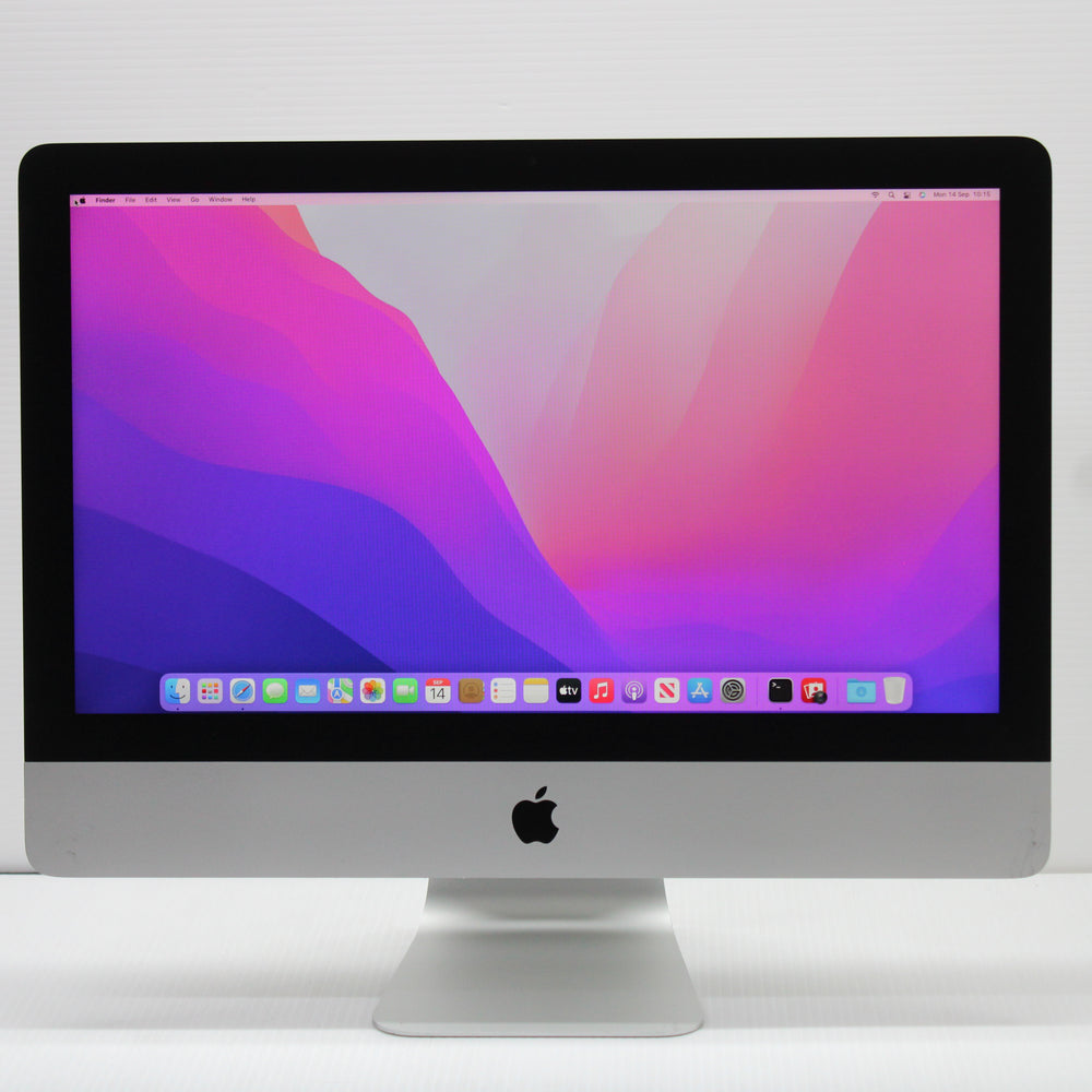 Apple iMac i5 (21.5-inch, 2015) 8GB RAM 256GB SSD Intel 5575R macOS Monterey