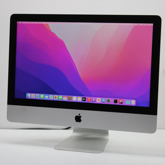 Apple iMac i5 (21.5-inch, 2015) 8GB RAM 256GB SSD Intel 5575R macOS Monterey