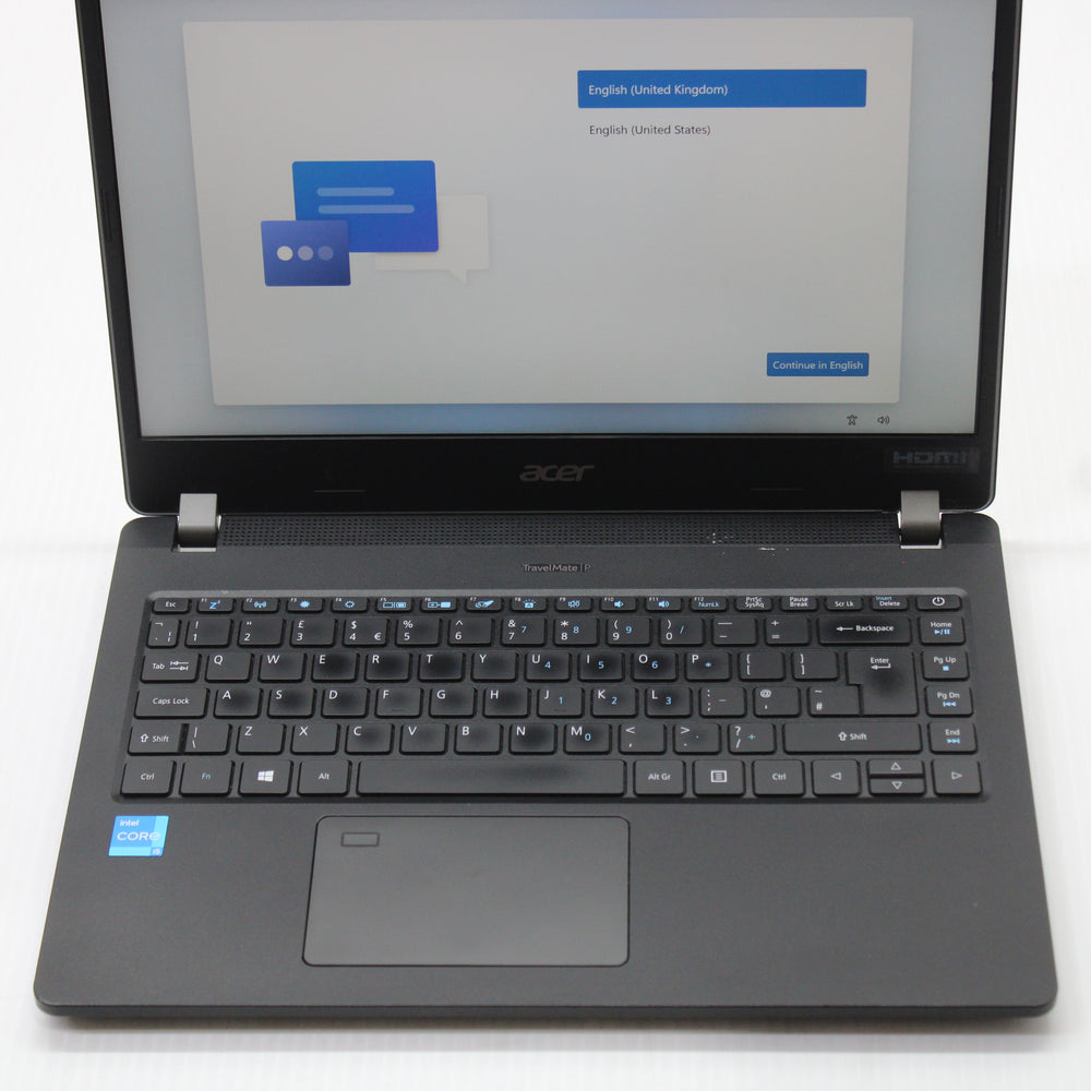 Acer TravelMate i5 Laptop P214 14 in 8GB RAM 256GB NVMe Intel 1135G7 Windows 11