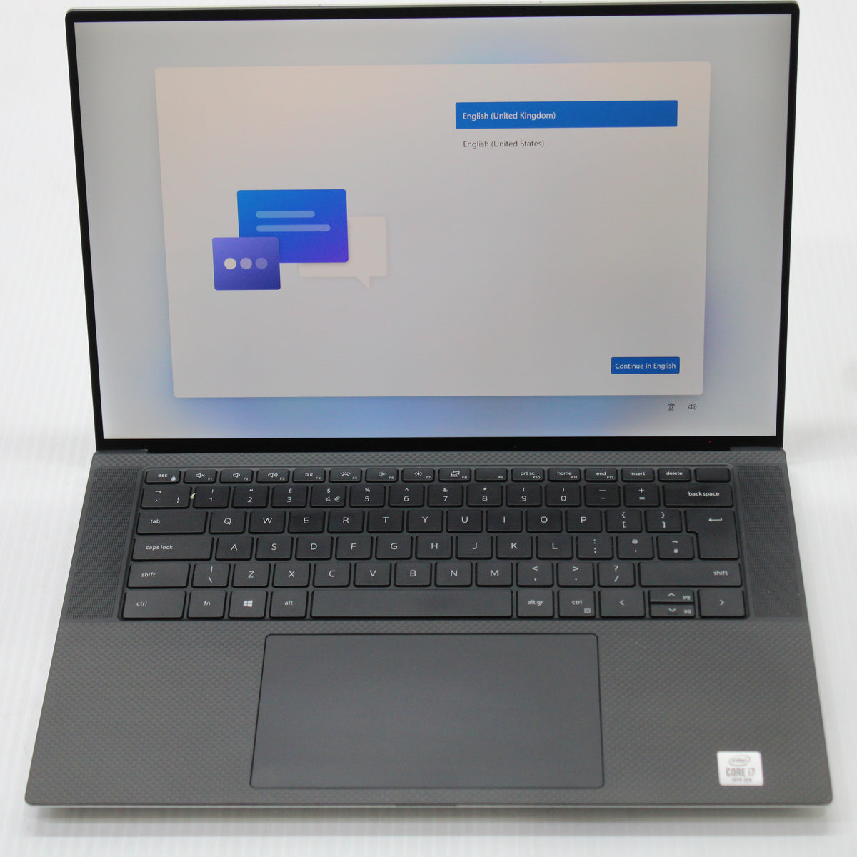 Dell XPS i7 Laptop 9500 15 in 4K Touch 16GB RAM 1TB NVMe Intel 10750H GTX 1650Ti