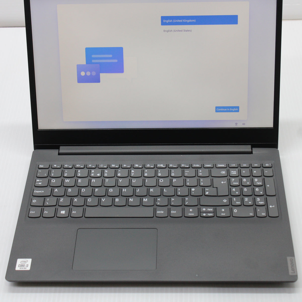 Lenovo V15 Laptop 15.6 inch 8GB RAM 256GB NVMe SSD + 120GB SSD Intel i3 1005G1