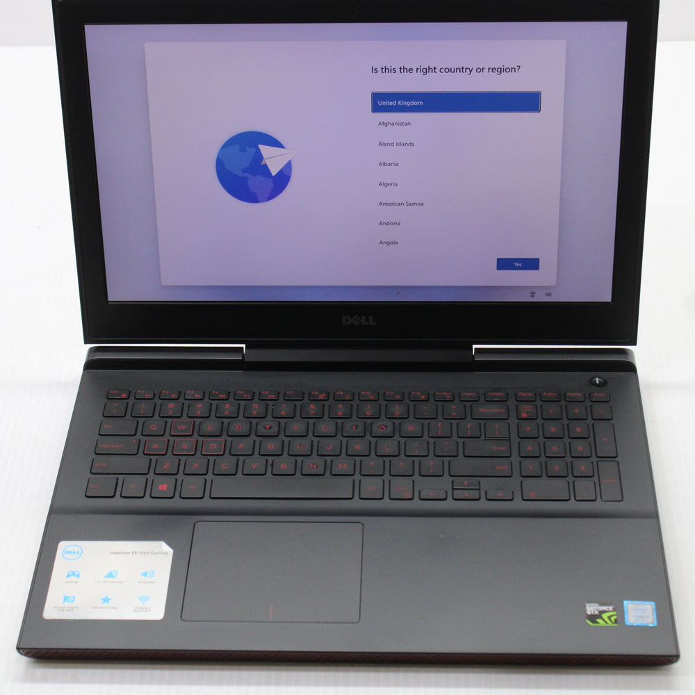 Dell Inspiron i7 Gaming Laptop 15.6 in 32GB RAM 512GB NVMe Intel 7300HQ GTX 1050