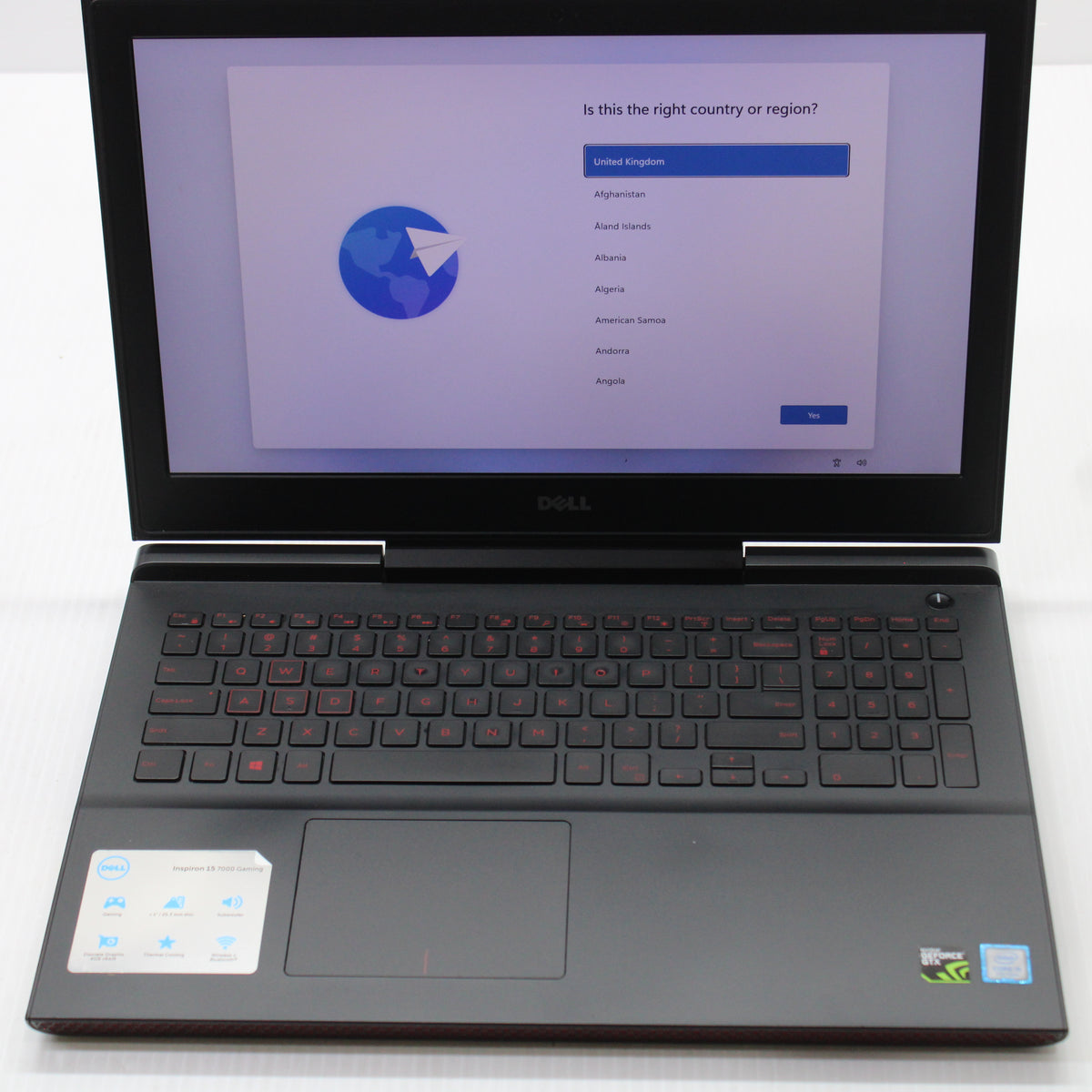 Dell Inspiron i7 Gaming Laptop 15.6 in 32GB RAM 512GB NVMe Intel 7300HQ GTX 1050