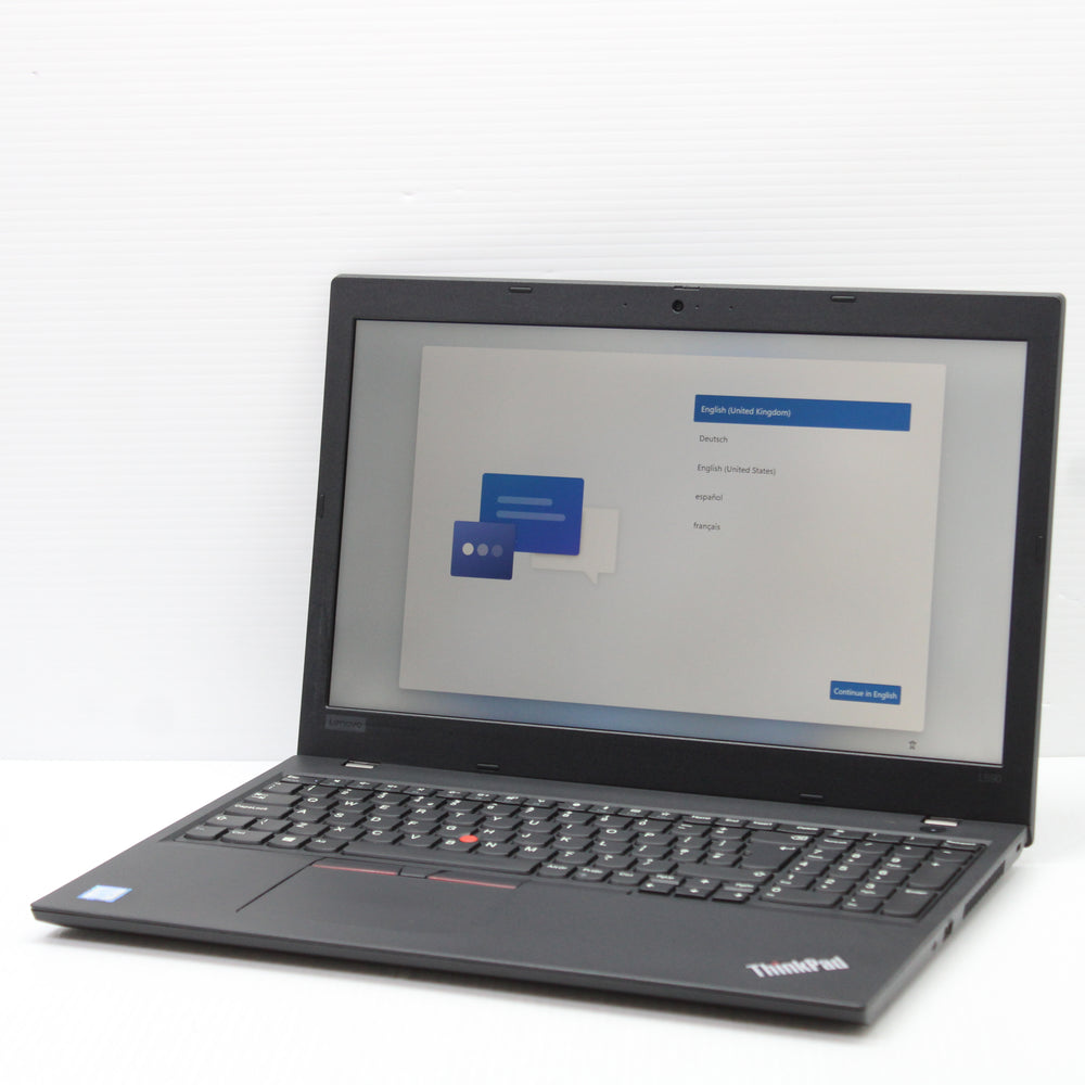 Lenovo ThinkPad i5 Laptop L590 15.6 in 8GB RAM 256GB NVMe Intel 8365U Windows 11