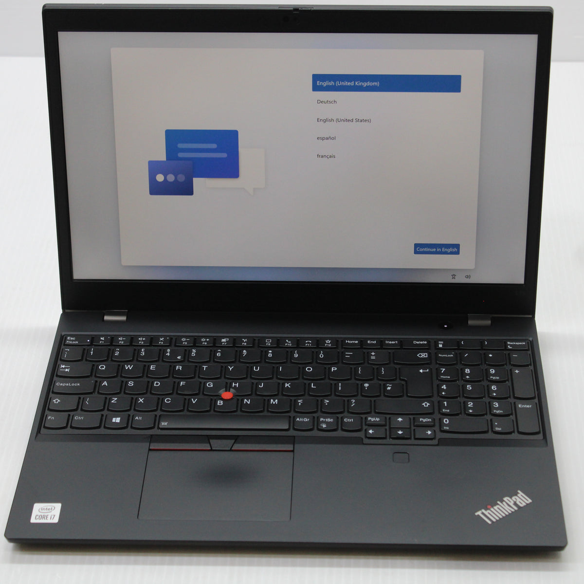 Lenovo ThinkPad i7 Laptop L15 15 in 16GB RAM 512GB NVMe Intel 10510U Windows 11