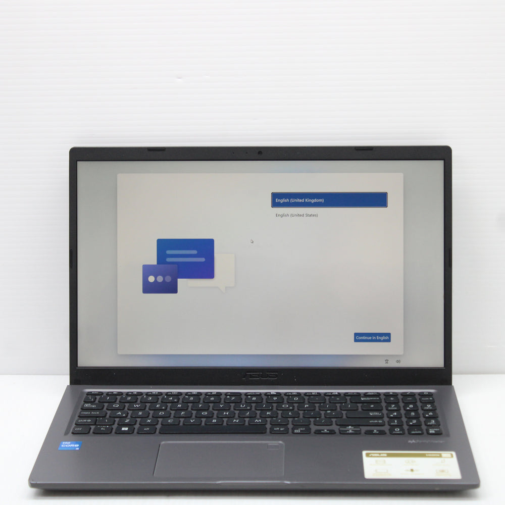 ASUS VivoBook i5 Laptop 15.6 inch 8GB RAM 256GB NVMe SSD Intel 1135G7 Windows 11