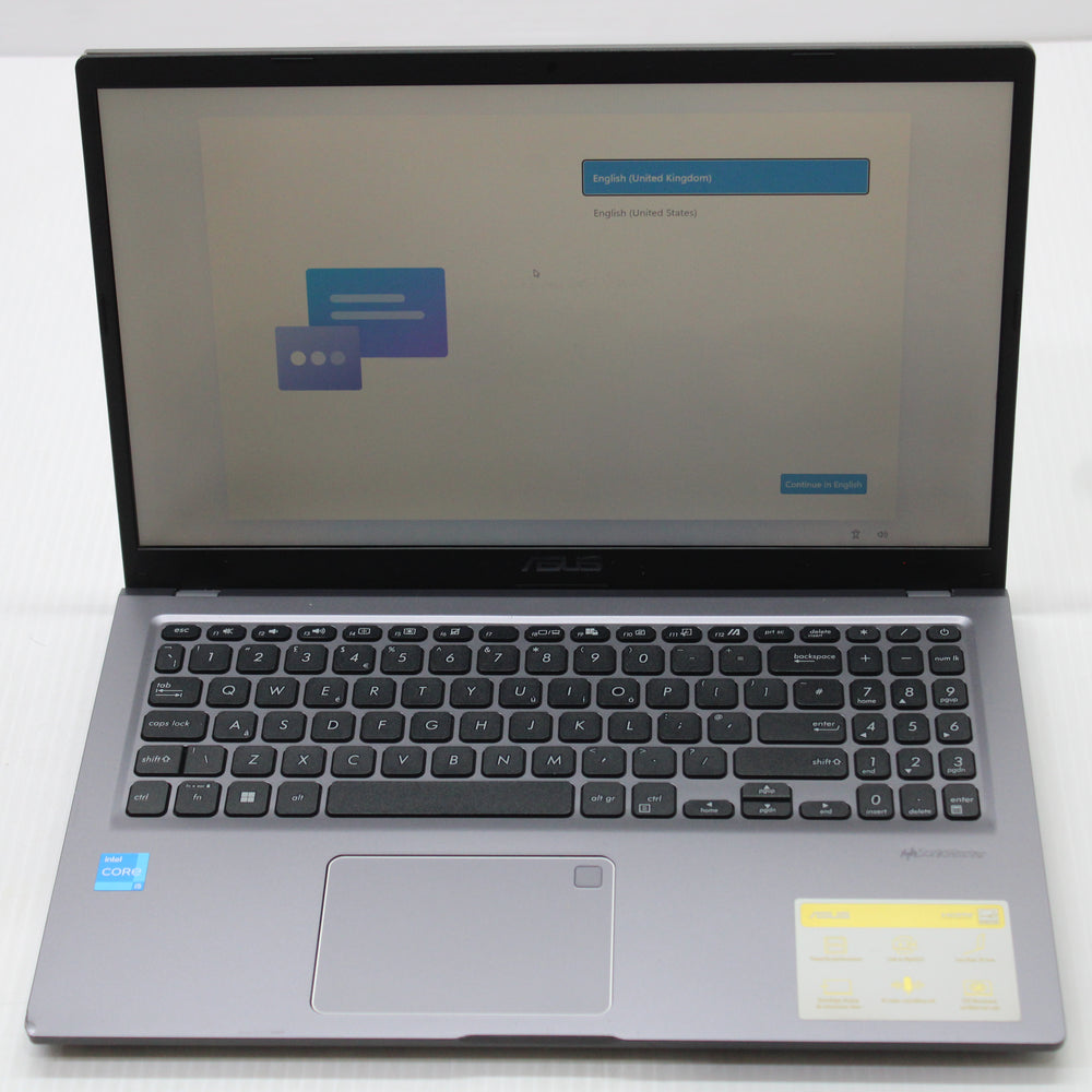 ASUS VivoBook i5 Laptop 15.6 inch 8GB RAM 256GB NVMe SSD Intel 1135G7 Windows 11