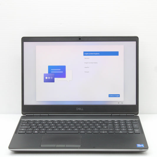 Dell Precision i7 Laptop 7560 15.6 in 16GB RAM 512GB NVMe Intel 11850H RTX A2000