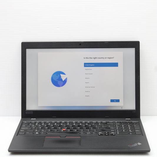 Lenovo ThinkPad i5 Laptop L590 15.6 in 8GB RAM 256GB NVMe Intel 8365U Windows 11