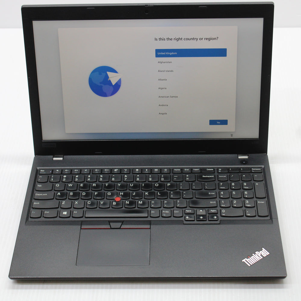 Lenovo ThinkPad i5 Laptop L590 15.6 in 8GB RAM 256GB NVMe Intel 8365U Windows 11