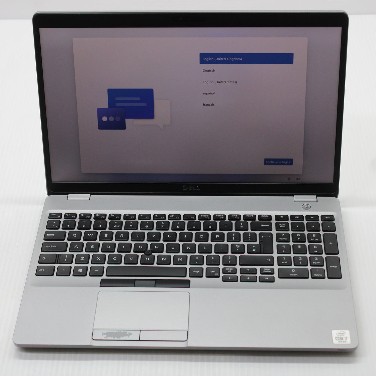 Dell Precision i7 Laptop 3550 15 in 16GB RAM 512GB NVMe Intel 10510U Windows 11