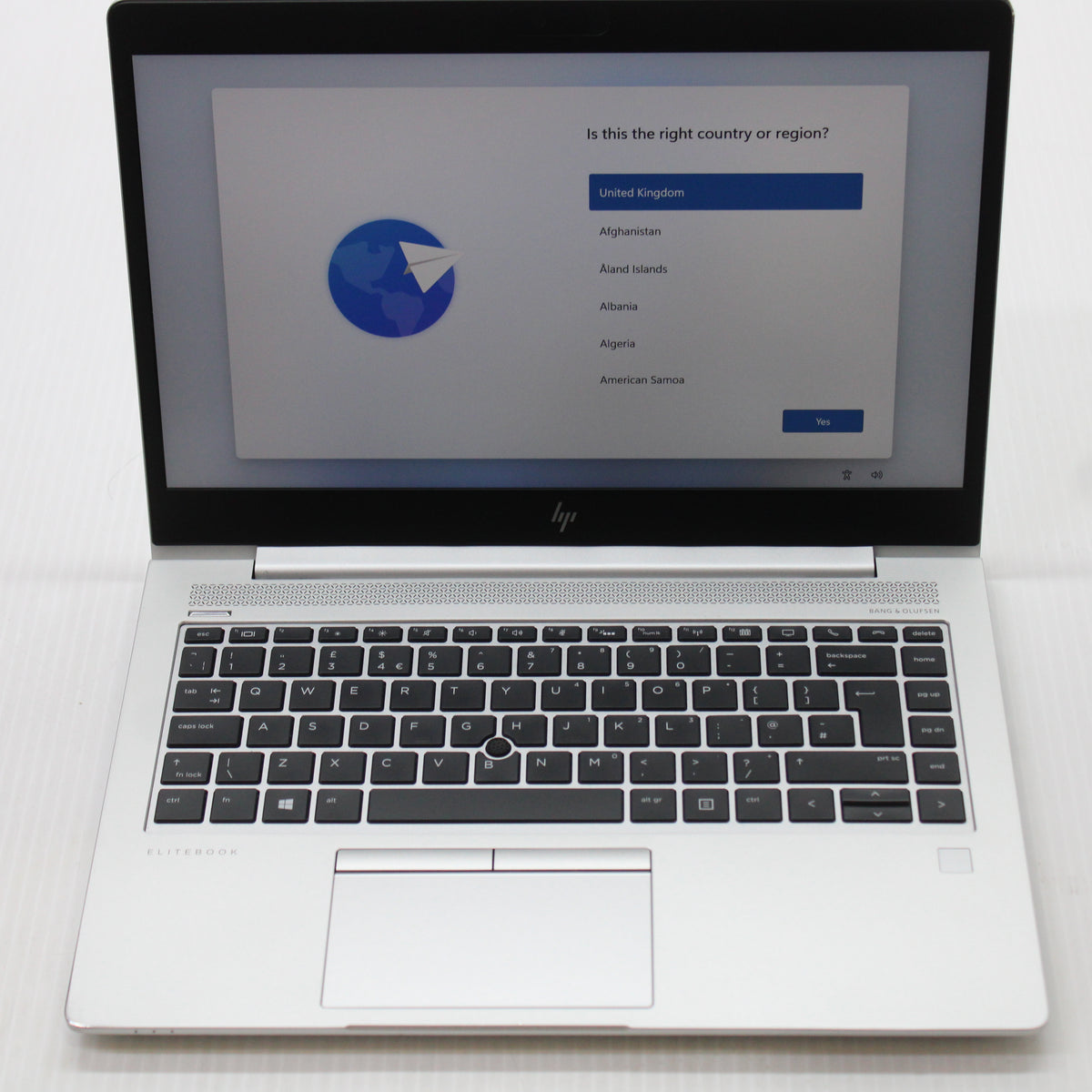 HP EliteBook i7 Laptop 840 G5 14 inch 16GB RAM 256GB NVMe Intel 8550U Windows 11