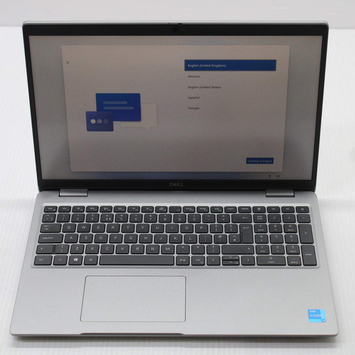 Dell Precision i5 Laptop 3560 15.6 in 8GB RAM 256GB NVMe Intel 1135G7 Windows 11