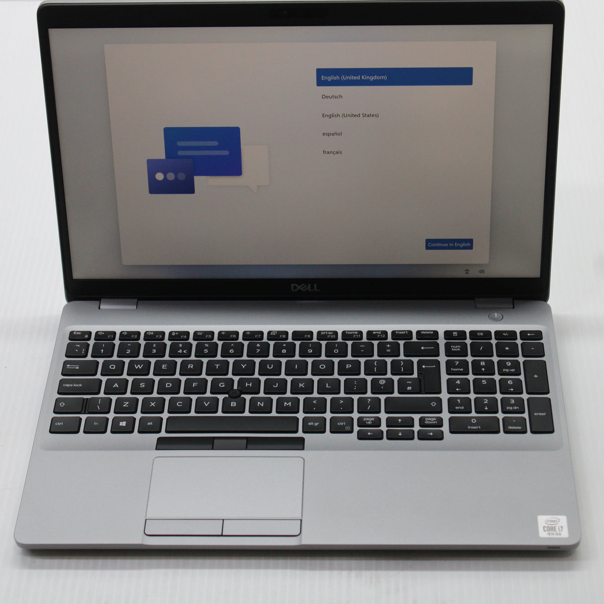 Dell Precision i7 Laptop 3550 15 in 16GB RAM 512GB NVMe Intel 10510U Windows 11
