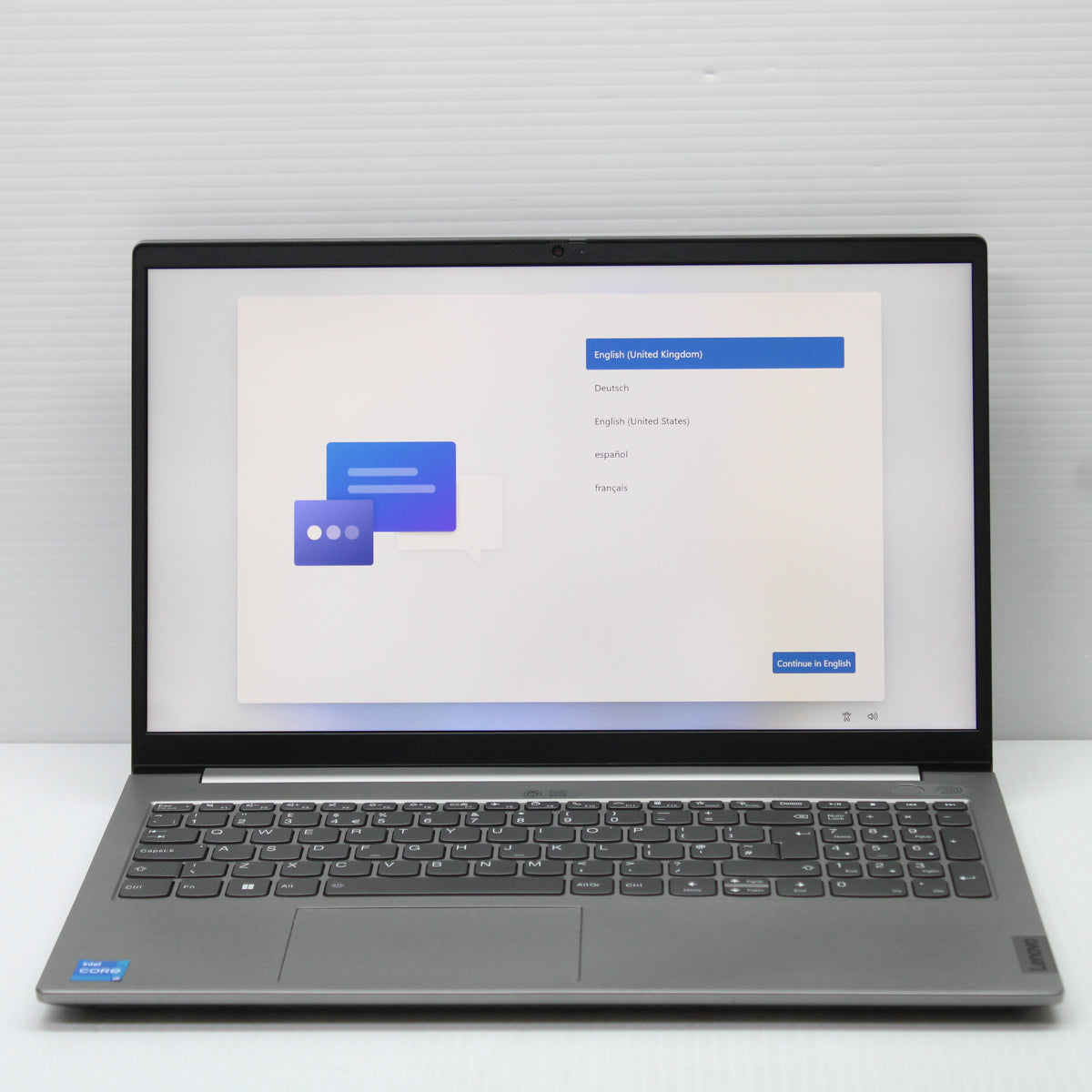 Lenovo ThinkBook i5 Laptop 15.6 in 8GB RAM 256GB NVMe Intel 1135G7 Windows 11