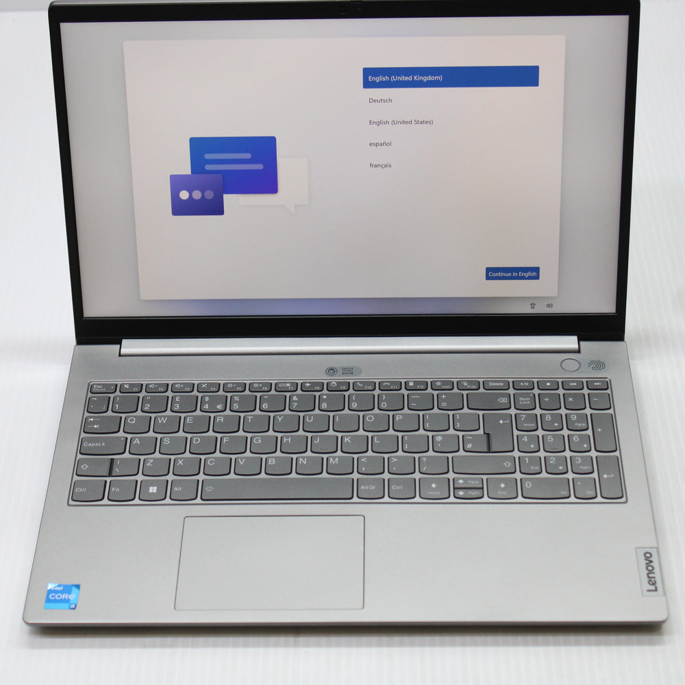 Lenovo ThinkBook i5 Laptop 15.6 in 8GB RAM 256GB NVMe Intel 1135G7 Windows 11