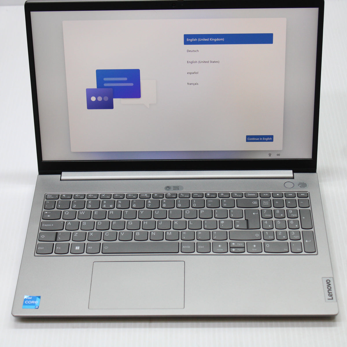 Lenovo ThinkBook i5 Laptop 15.6 in 8GB RAM 256GB NVMe Intel 1135G7 Windows 11
