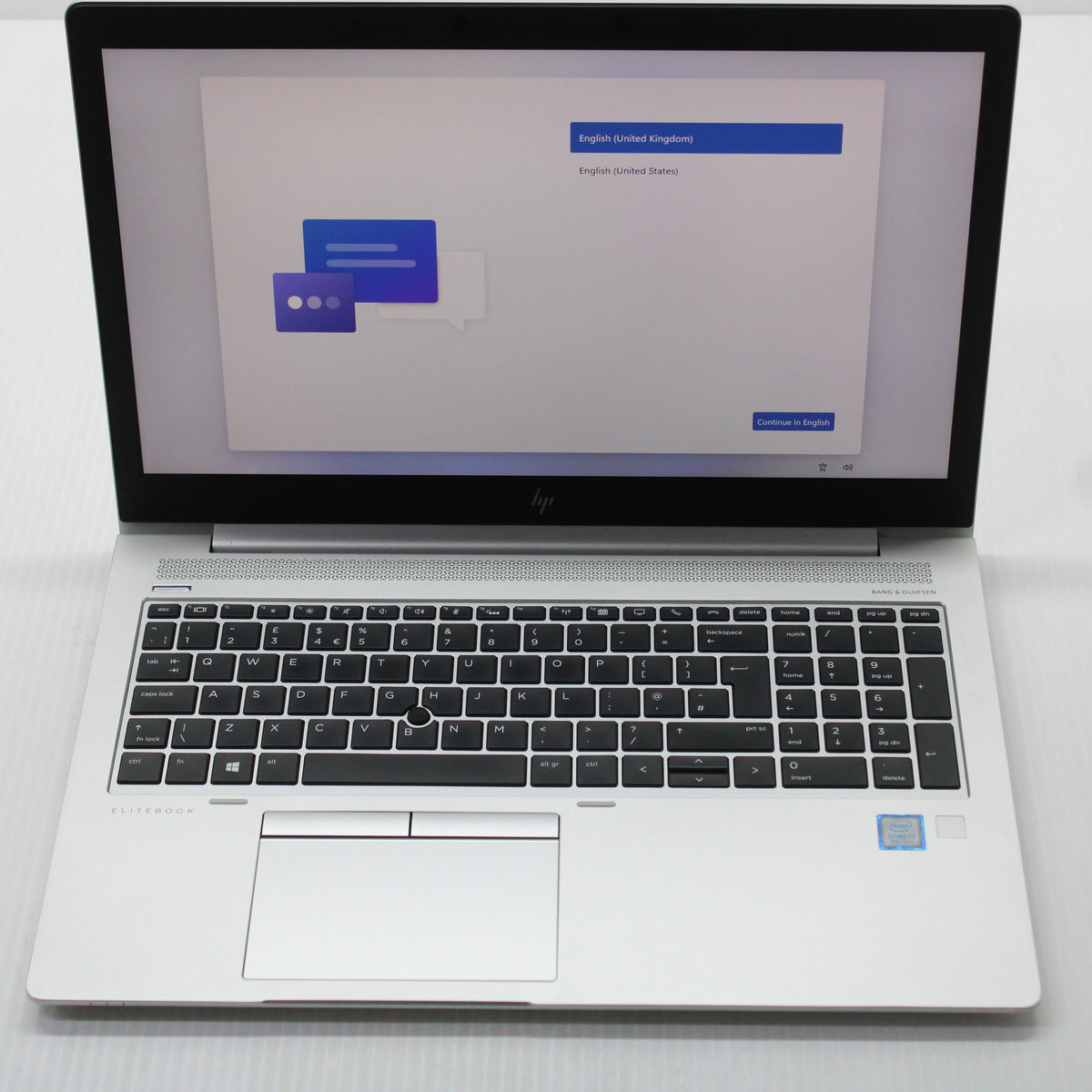 HP EliteBook i7 Laptop 850 G6 15.6 in 16GB RAM 256GB NVMe Intel 8565U Windows 11
