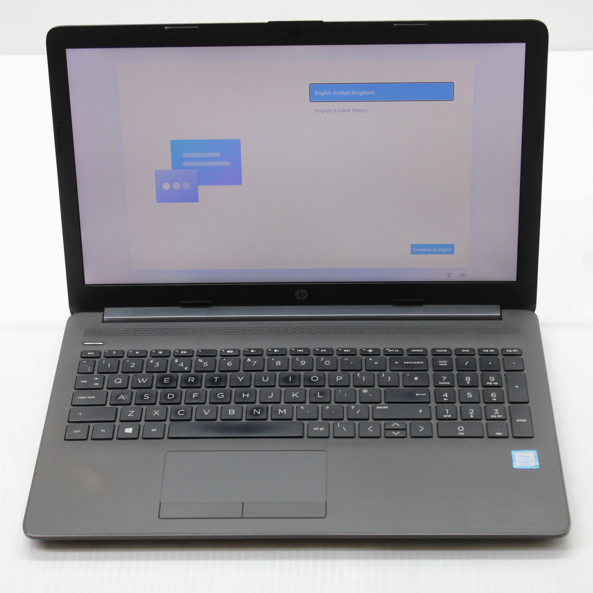 HP NoteBook i5 Laptop 250 G7 15.6 inch 8GB RAM 256GB SSD Intel 8265U Windows 11