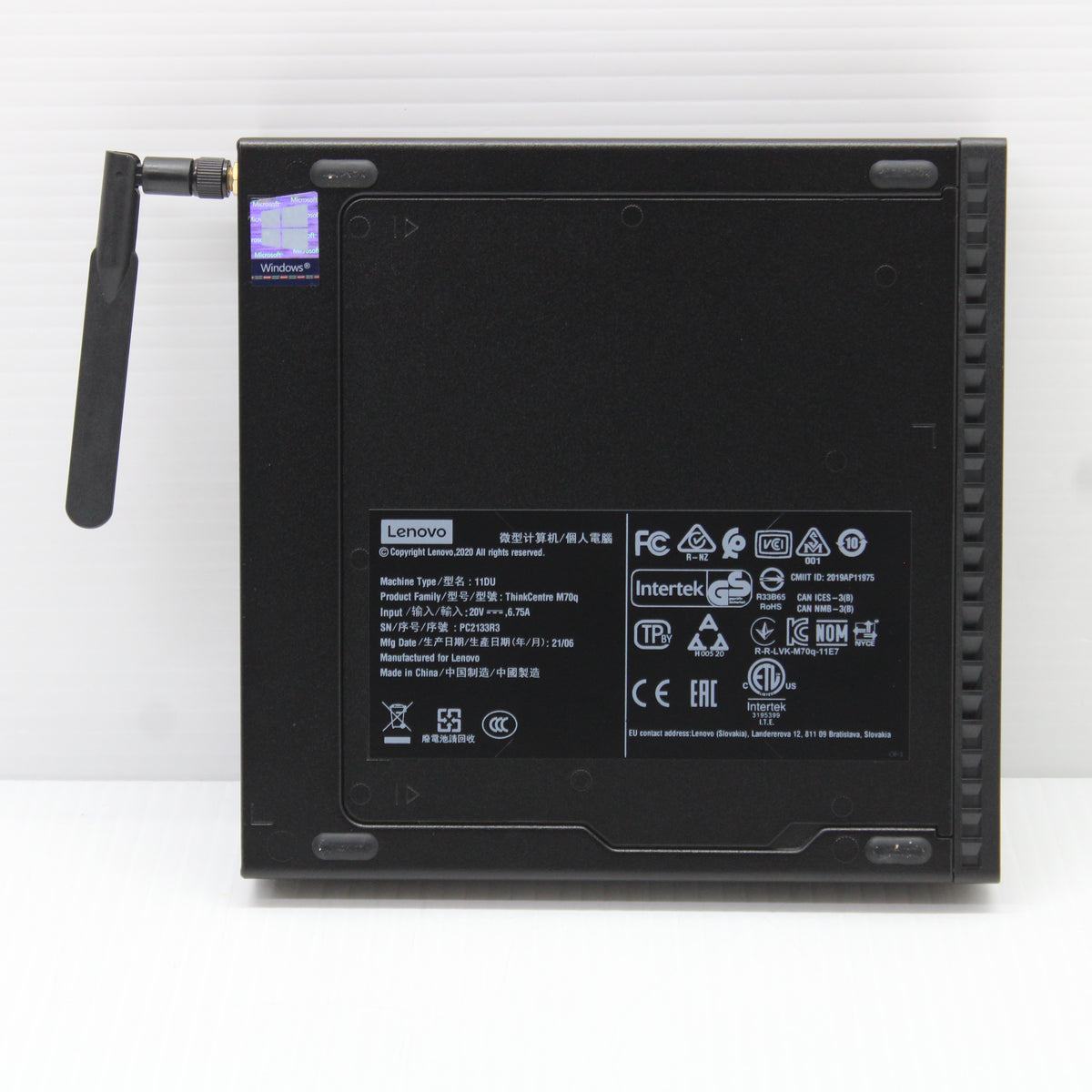 Lenovo ThinkCentre i5 Mini PC M70q 8GB RAM 256GB NVMe Intel 10500T Windows 11