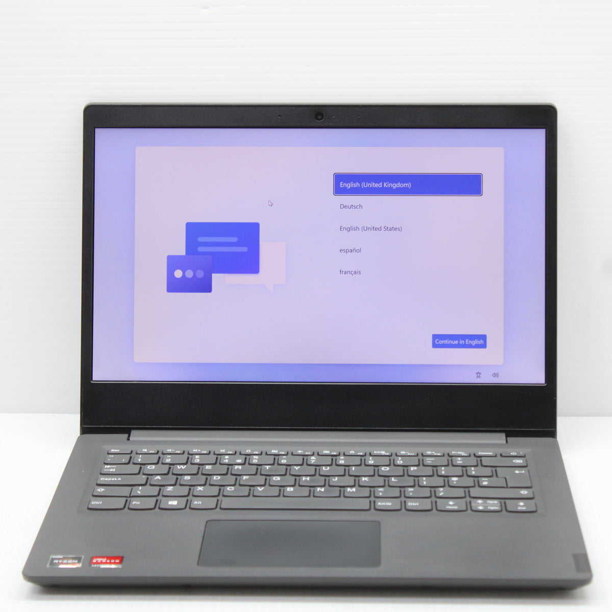 Lenovo V14 Laptop V Series 14 in 8GB RAM 256GB NVMe AMD Ryzen 3 3250U Windows 11