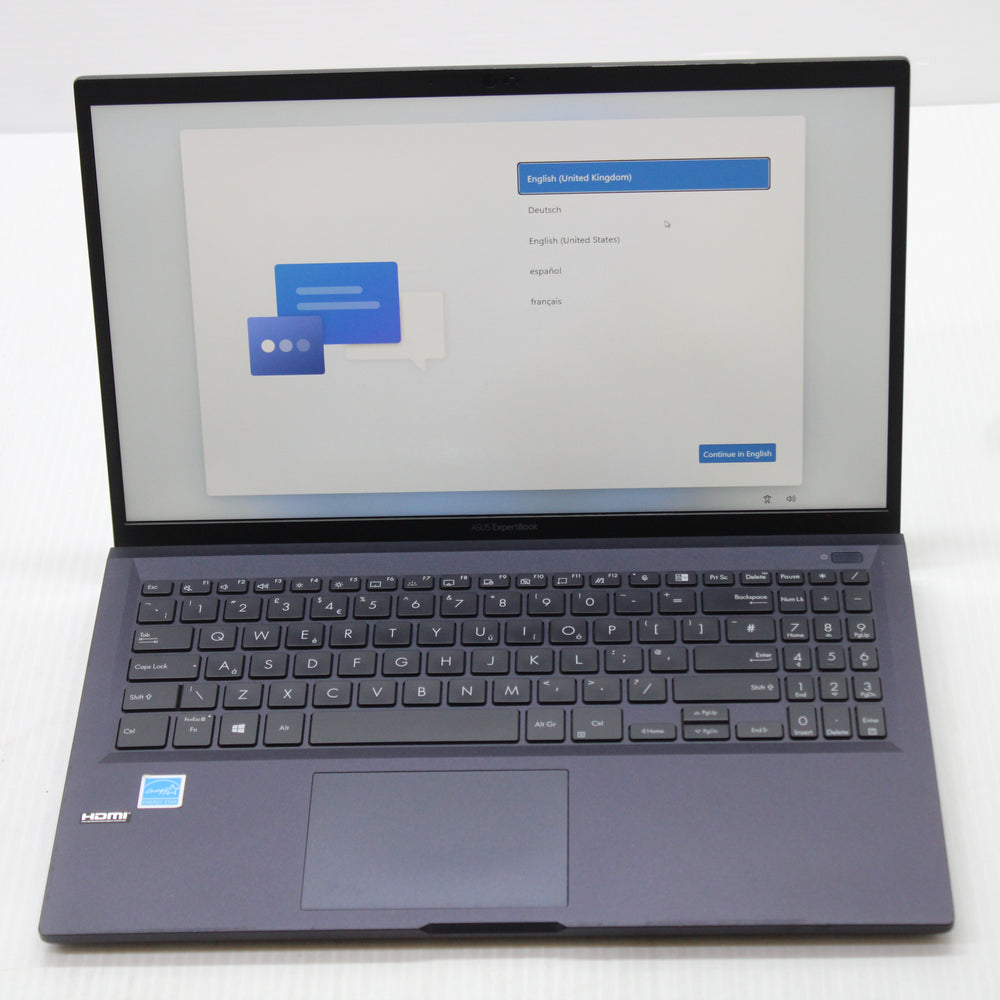 ASUS ExpertBook B1500CEAEY_B1500CEAE Laptop 15.6 inch 8GB RAM 256GB NVMe SSD i3-1115G4 WiFi Windows 11 Pro