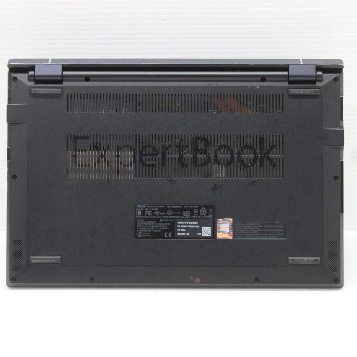 ASUS ExpertBook B1500CEAEY_B1500CEAE Laptop 15.6 inch 8GB RAM 256GB NVMe SSD i3-1115G4 WiFi Windows 11 Pro