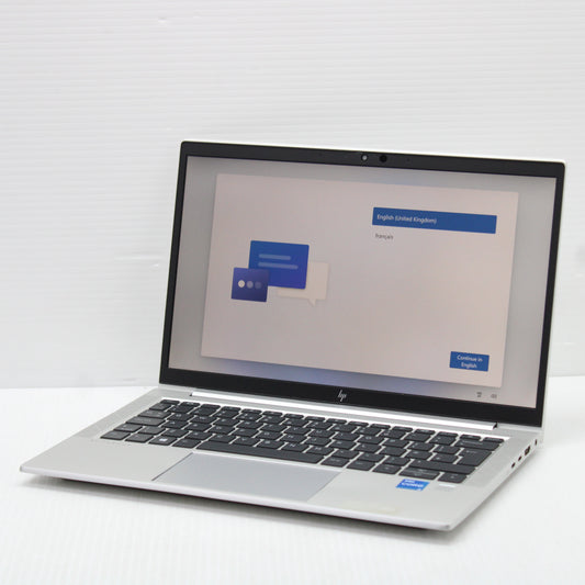 HP EliteBook i5 Laptop 830 G8 13.3 in 8GB RAM 256GB NVMe Intel 1135G7 Windows 11