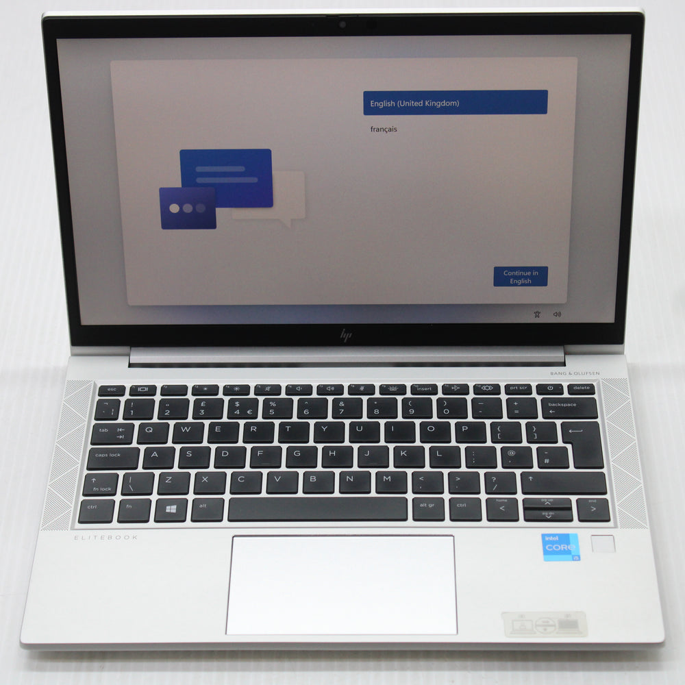 HP EliteBook i5 Laptop 830 G8 13.3 in 8GB RAM 256GB NVMe Intel 1135G7 Windows 11
