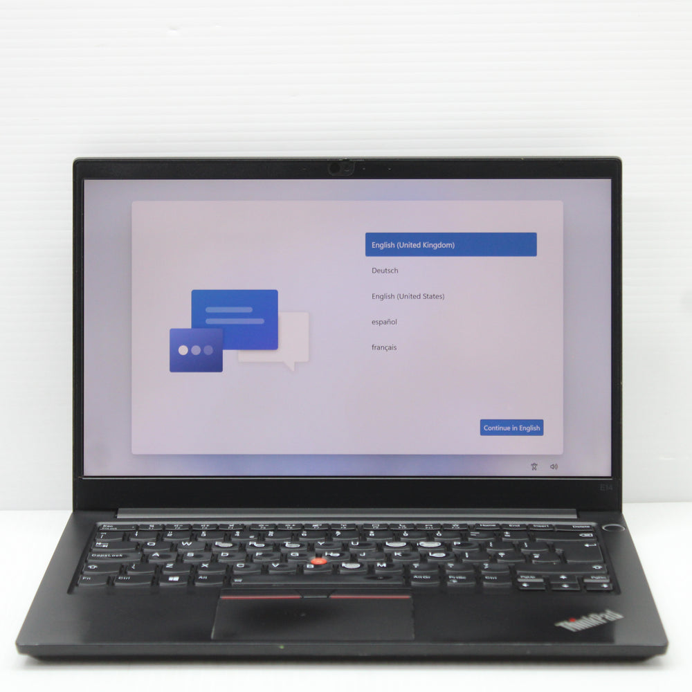 Lenovo ThinkPad i5 Laptop E14 14 in 8GB RAM 256GB NVMe Intel 1135G7 Windows 11