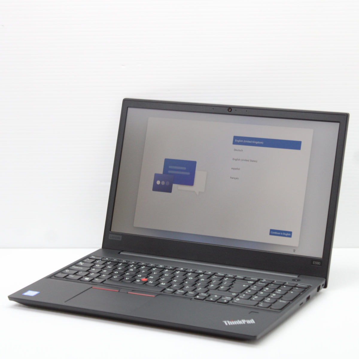 Lenovo ThinkPad i5 Laptop E590 15.6 in 8GB RAM 256GB NVMe Intel 8265U Windows 11