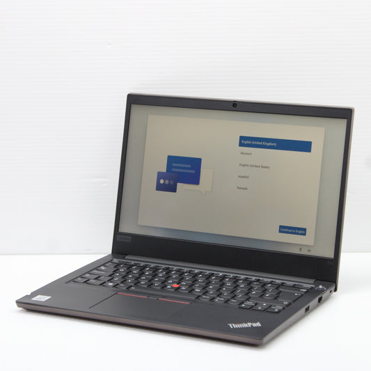 Lenovo ThinkPad i5 Laptop E14 14 in 16GB RAM 256GB NVMe Intel 10210U Windows 11