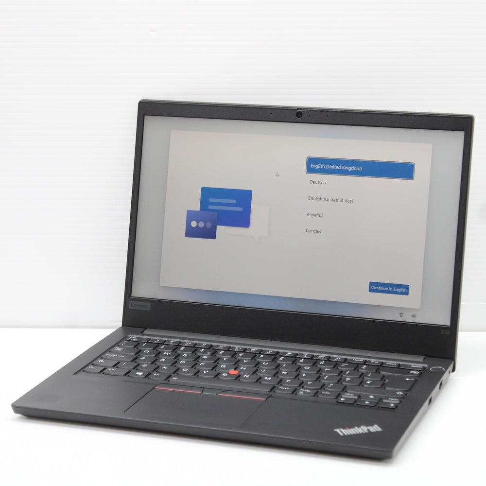 Lenovo ThinkPad i5 Laptop 14 inch E14 8GB RAM 256GB NVMe Intel 10210U Windows 11