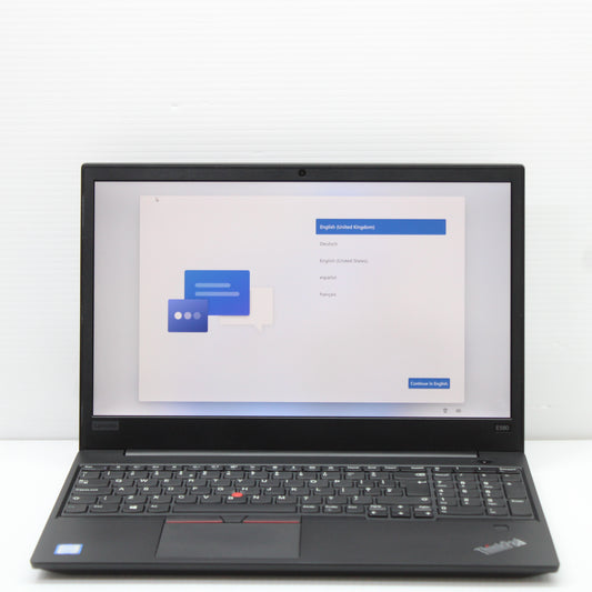 Lenovo ThinkPad i5 Laptop E580 15.6 in 8GB RAM 250GB SSD Intel 8250U Windows 11