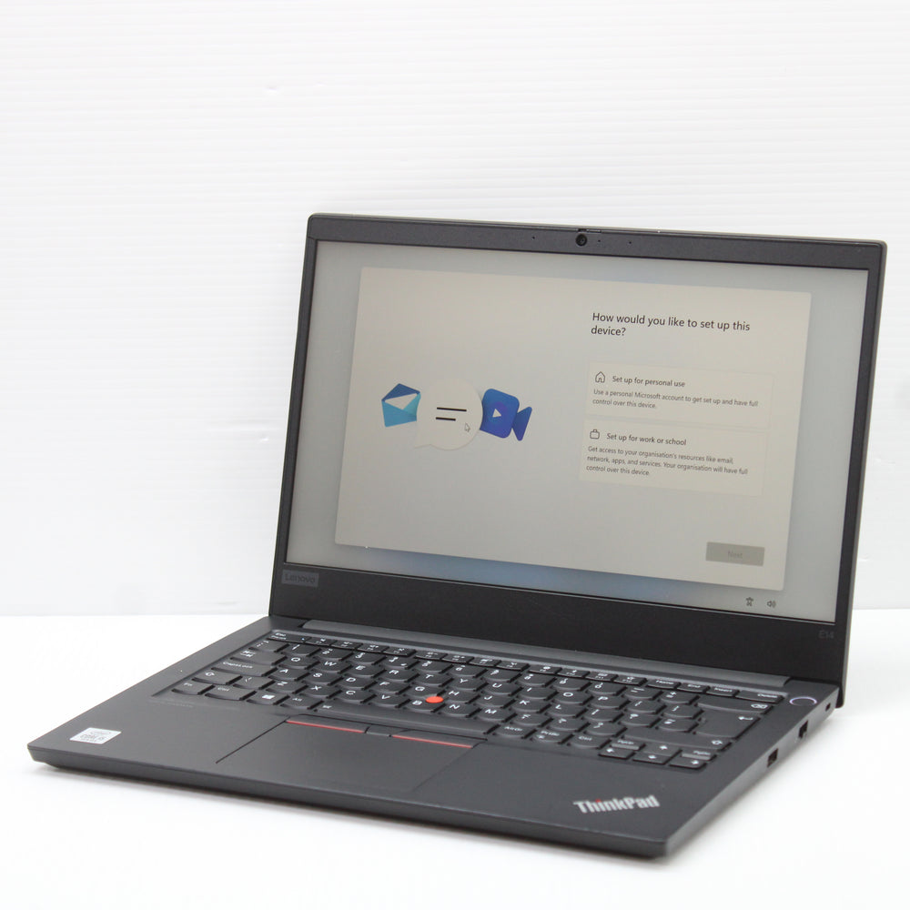 Lenovo ThinkPad i5 Laptop 14 inch E14 8GB RAM 256GB NVMe Intel 10210U Windows 11