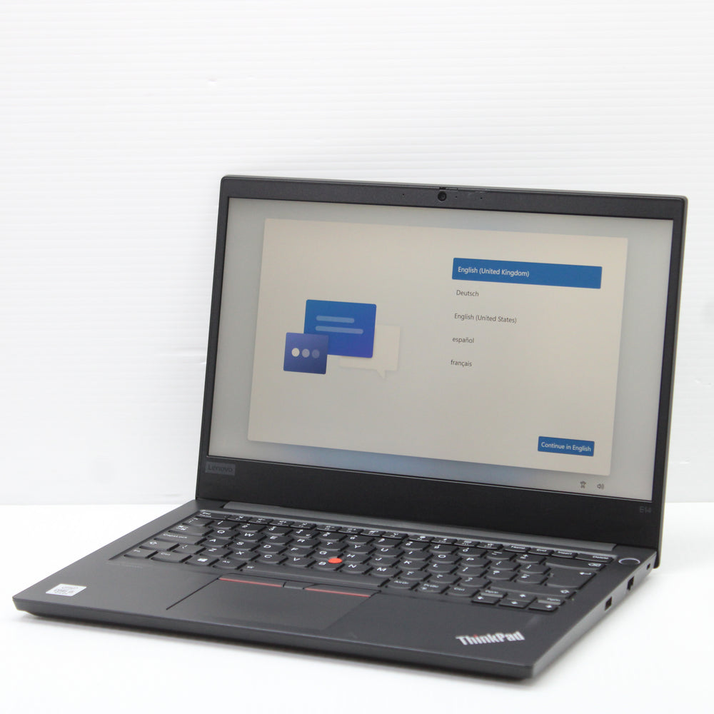 Lenovo ThinkPad i5 Laptop 14 inch E14 8GB RAM 256GB NVMe Intel 10210U Windows 11