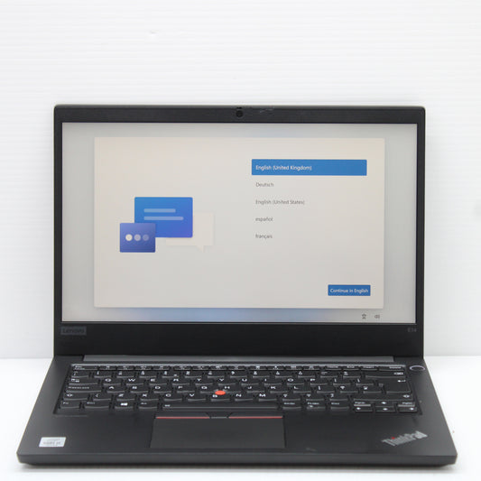 Lenovo ThinkPad i5 Laptop 14 inch E14 8GB RAM 256GB NVMe Intel 10210U Windows 11