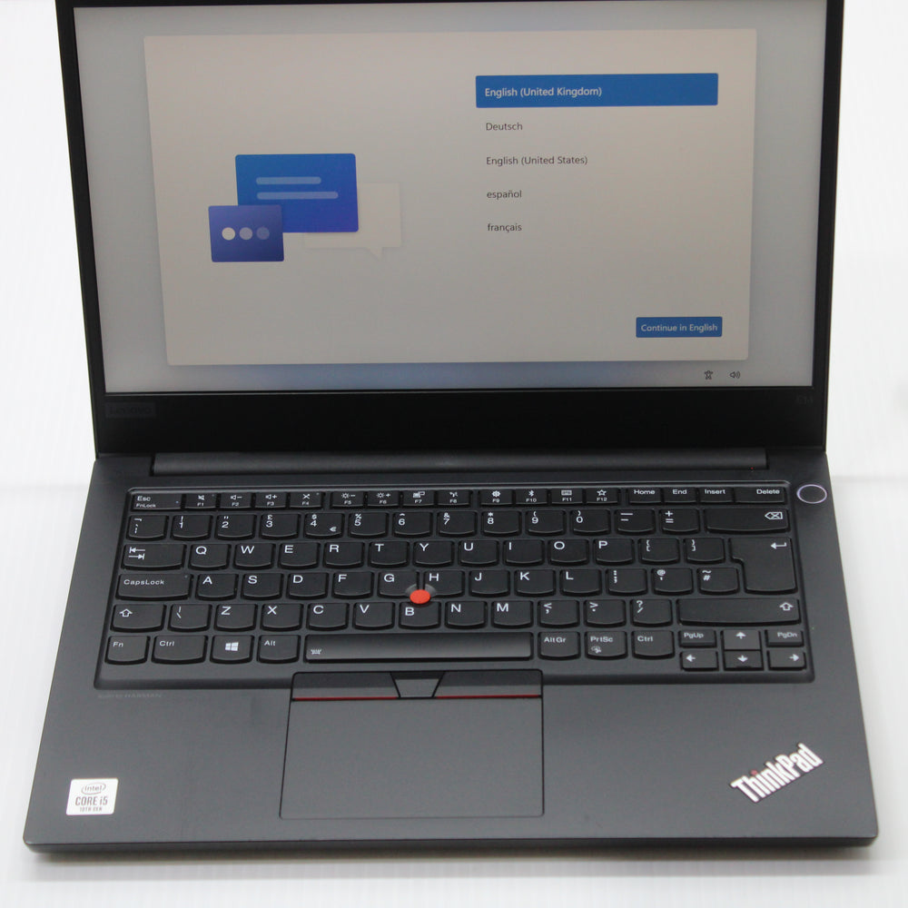 Lenovo ThinkPad i5 Laptop 14 inch E14 8GB RAM 256GB NVMe Intel 10210U Windows 11