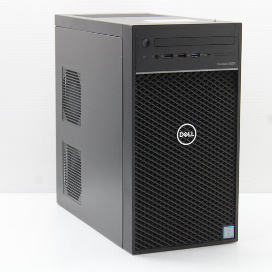 Dell Precision i7 Tower PC 3630 16GB RAM 256GB NVMe SSD Intel 8700 Quadro P620