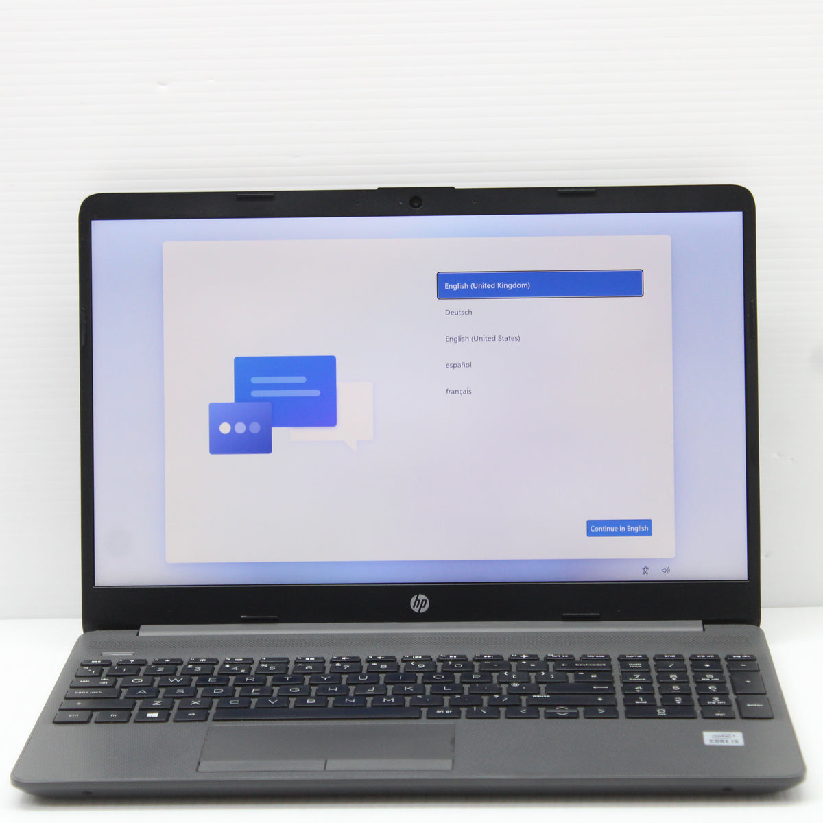 HP NoteBook i5 Laptop 250 G8 15.6 in 8GB RAM 256GB NVMe Intel 1035G1 Windows 11